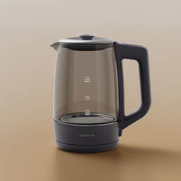 Ấm đun siêu tốc 5 mức nhiệt LocknLock Smart glow glass electric kettle 1.7L EJK276GRY